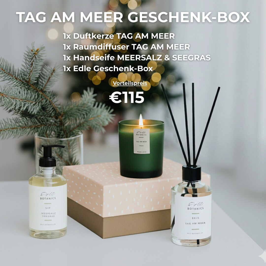GESCHENK-BOX TAG AM MEER (VORAUSAUSGEWÄHLTE PRODUKTE)