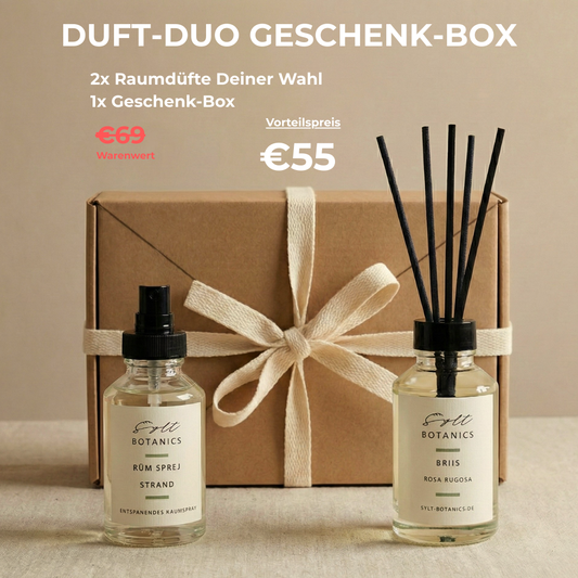 GESCHENK-BOX DUFT-DUO (PRODUKTE SELBER AUSWÄHLEN)