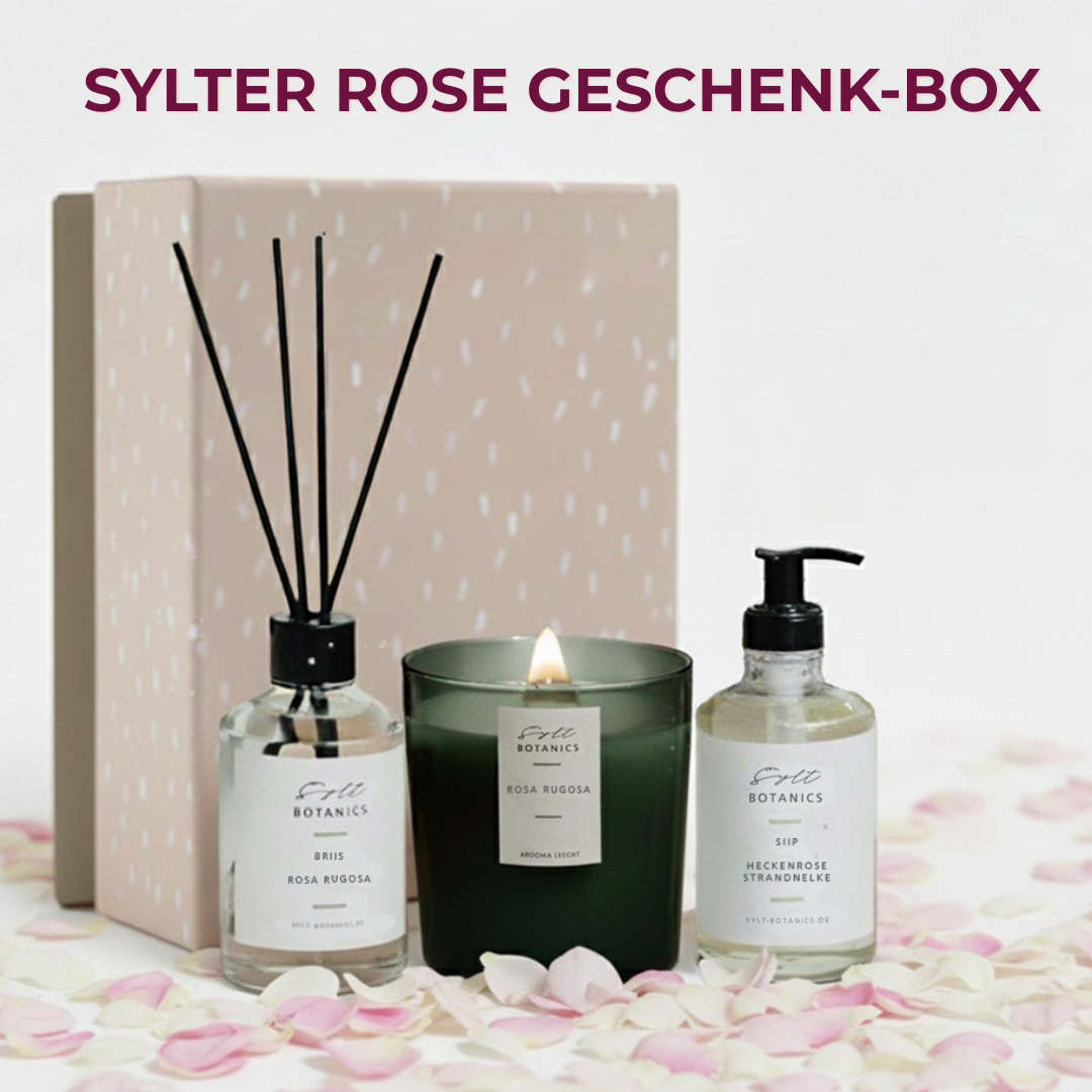 GESCHENK-BOX SYLTER ROSE (VORAUSAUSGEWÄHLTE PRODUKTE)