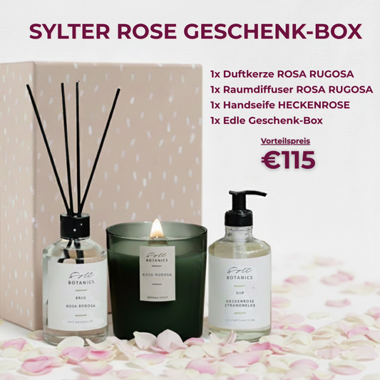 GESCHENK-BOX SYLTER ROSE (VORAUSAUSGEWÄHLTE PRODUKTE)